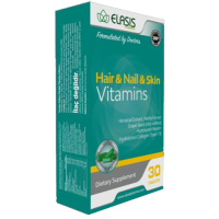 ELASIS Hair & Nail & Skin Vitamins (Saç, Tırnak, Cilt Collagen) 30 Tablet